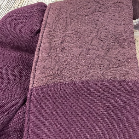 Free People Size 10 Plum Purple Button Front Blazer Jacket - Picture 3 of 12